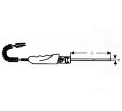 手柄式铠装热电偶